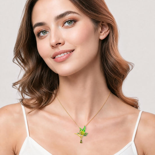 Hummingbird Pendant Necklace