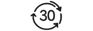 Easy returns within 30 days for a worry-free experience.