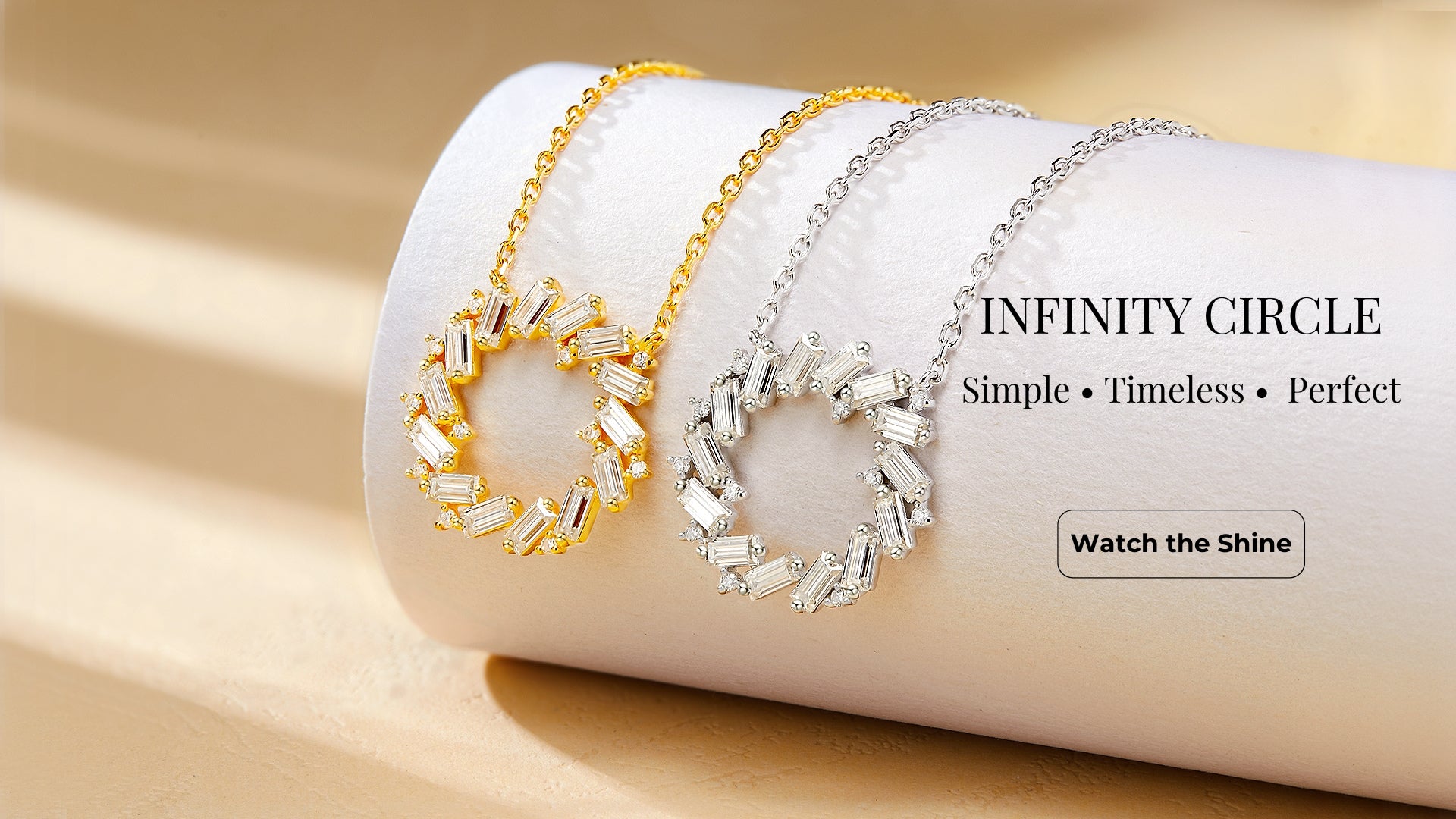 Minimalist sterling silver circle necklace, simple elegant pendant symbolizing unity and timeless style for daily wear