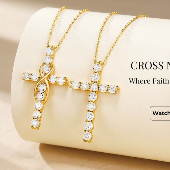 Sterling silver cross necklace with minimalist design, elegant religious jewelry suitable for everyday wear and gifting